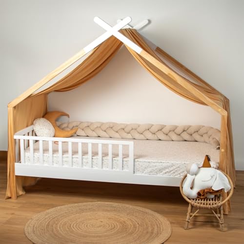 Drap-housse coton 90x190 cm pour lit enfant Sidonia