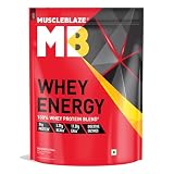 MuscleBlaze Whey Energy (Mango Cream, 1kg / 2.2lbs) 1kg