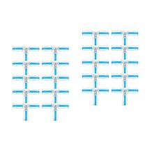 Scicalife 10pcs Butt Splice T- Type Butt Connector Crimp Insulated Electrical Waterproof Wire Terminal Connectors
