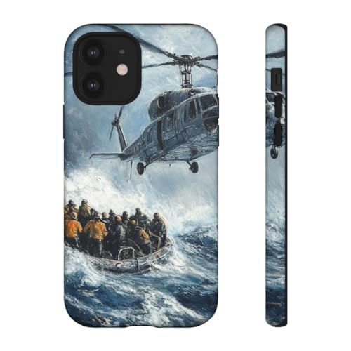 Coque iPhone 12 Helicopter Rescue pour vos aventures en mer
