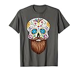 Bearded Flower Skull Cute Humorous Costume