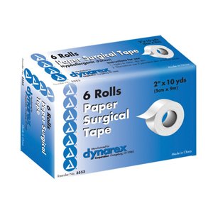 Special Pack of 5 PAPER TAPE 2X10 3553 DYNAREX 6Box