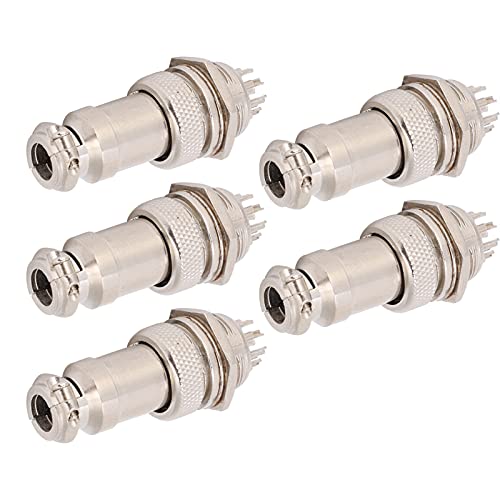 Conector Aviación Fdit GX16 16 mm 450 V 8 Pin miniatura 1