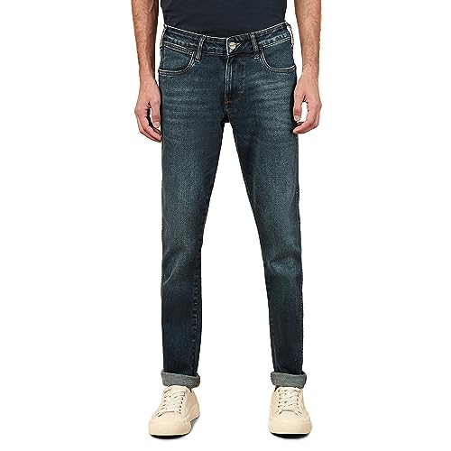 Wrangler Men's Vegas Blue Jeans (Skinny)