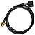 Flame King 4 Feet Propane Adapter Hose 1 lb to 20 lb Converter Replacement for QCC1 / Type1 Tank Connects 1 LB Bulk Portable Appliance to 20 lb Propane Tank