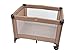 Kinderreisebett Babybett 110x75 Kinderbett Baby Zustellbett Reisebett Babyreisebett Baby Laufstall leicht kompakt faltbar inkl. Tasche ab Geburt, Farbe:taupe