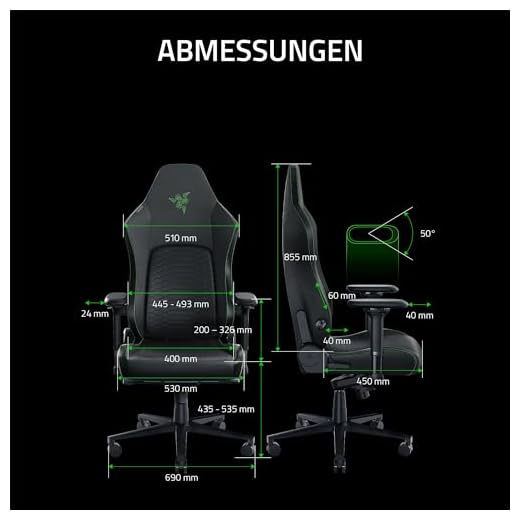 Razer Iskur V2 Gaming-Stuhl Grün