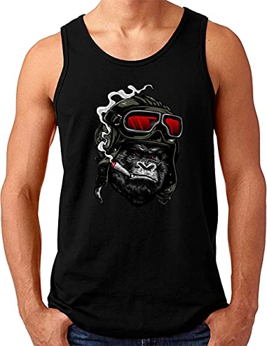 Camiseta de tirantes Gorilla of Duty algodón resistente de S a 4XL