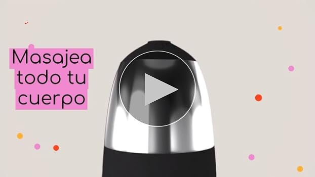Masajeador Electrico Recargable USB - Con 20 patrones de ...
