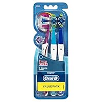Oral-B Complete 5 Way Clean Toothbrush Medium 3 Pack