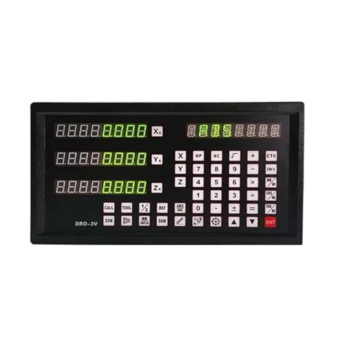 Escala lineal digital DRO-3V con 3 encoders 0-1000mm miniatura 1