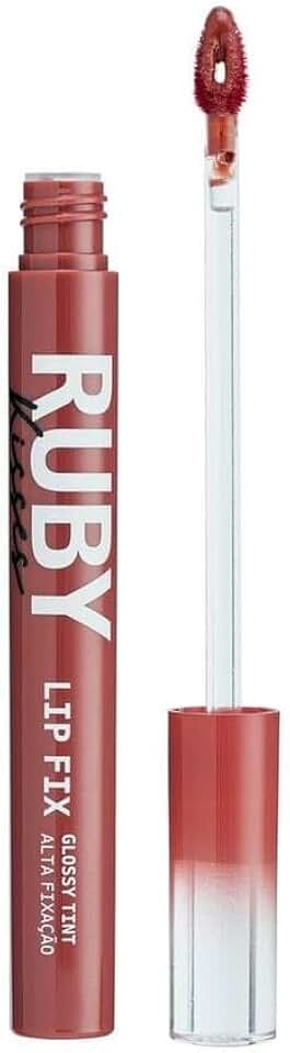 Lip Fix Glossy Tint - Ruby Kisses - Sweet Brown