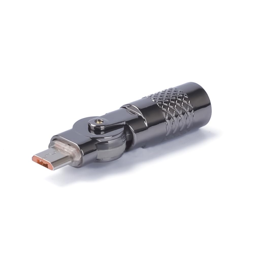 Obrotowy adapter ładowania USB do słuchawek konsol do gier obrót o 90°