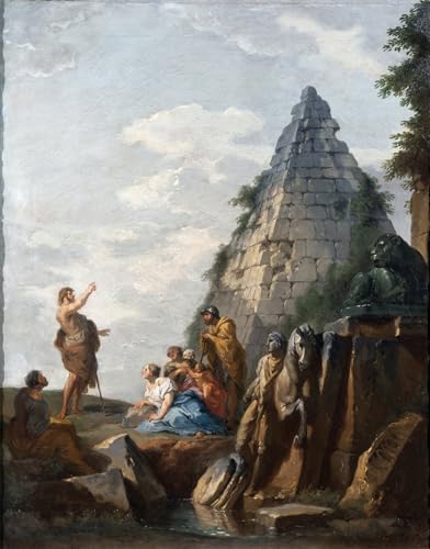 Peinture sur Toile Haute Définition Capriiiiccio de Pannini Format 60x90