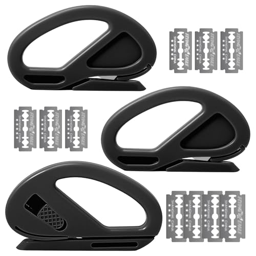 3 Pack Cutter with 10 Replacement Blades