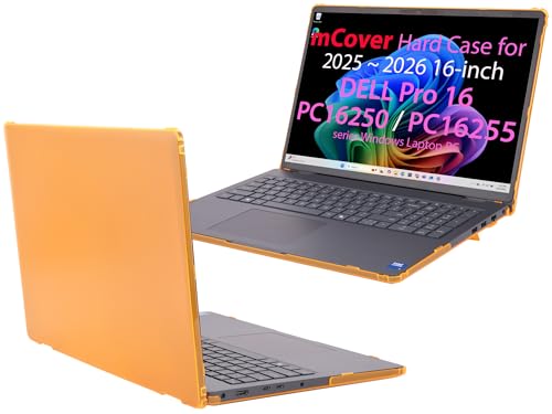 Carcasa Dell Pro 16 PC16250 anticaídas para evitar arañazos en portátiles de 16 pulgadas