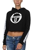 Sergio Tacchini Sweater Damen CORAN 38210 Black White, Größe:S