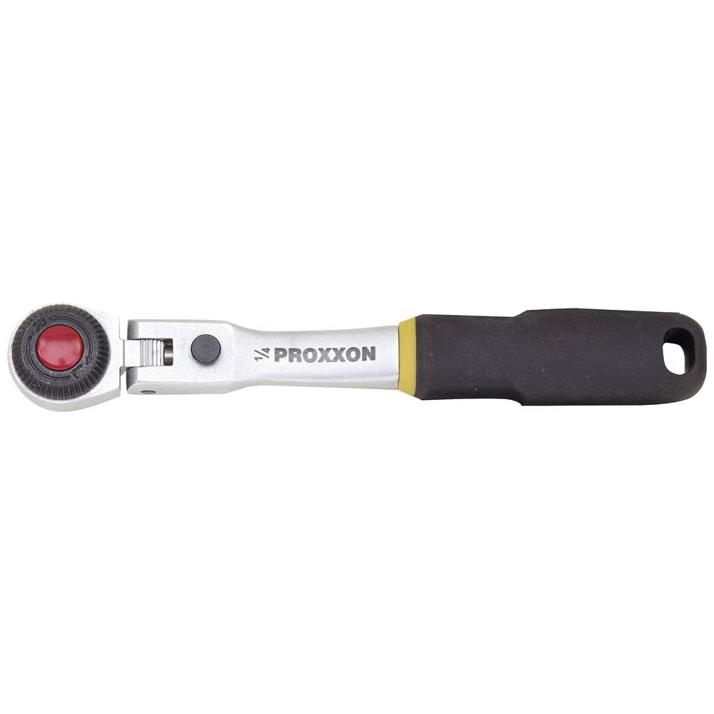 Proxxon 23074 Standard-Ratsche mit flexiblem Kopf Antrieb 6,3mm (1/4")