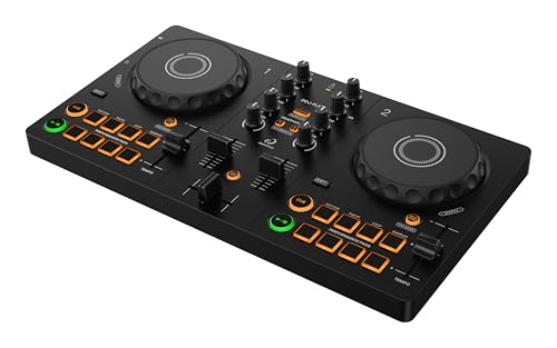 Image of Pioneer DJ AlphaTheta DDJ-FLX2 Compact 2 Channel DJ Controller