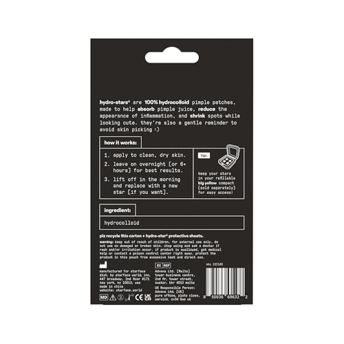 Starface Hydro-Star Black Pimple Patches (96 Count) — view 10