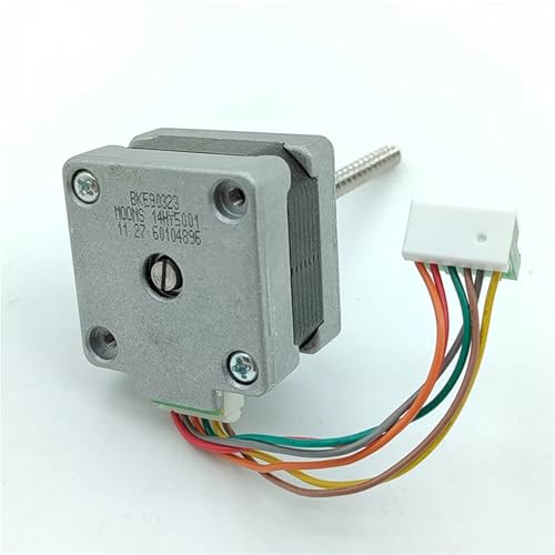 Moteur pas à pas double roulement à billes A14 35mm à arbre fileté de 5mm