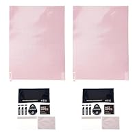 Trpoey 2 Stück A4 HD Schutzfolie Displayschutzfolie für Zum selber Zuschneiden, Schutzfolie für GPS Kamera Uhr tablet Anti-Fingerprint Universell Deckung Kratzfest