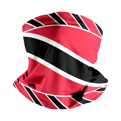 Neck Gaiter Face Mask for Men Women (Trinidad Flag) Face Mask Bandana Scarf Headband Balaclava for Outdoor Sports Cycling Hiking