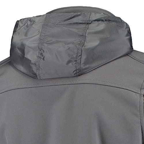 Image of dunbrooke Men's Navy Tennessee Titans Zephyr Softshell Full-Zip Jacket