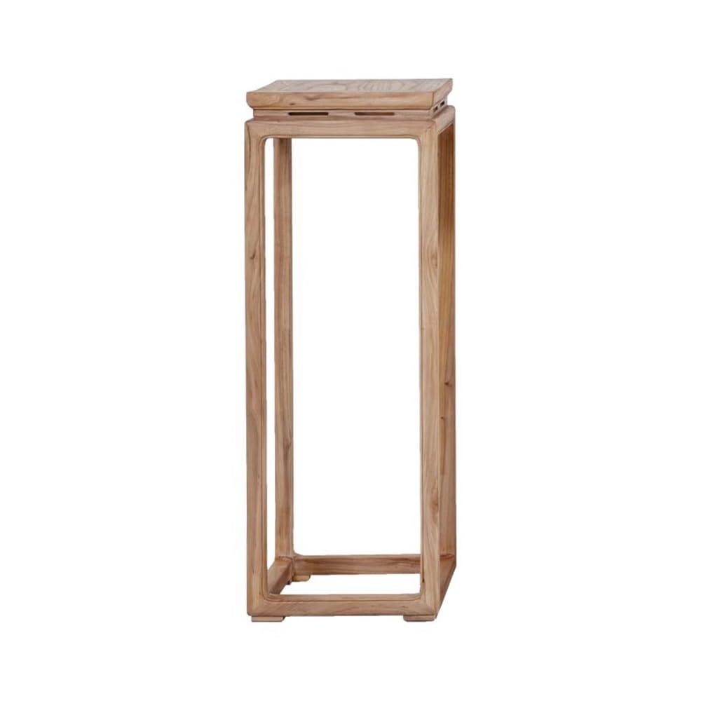 ZENY896V Home Simple Wood Bonsai Base, Chinese Plant Shelves High Leg for Living Room Balcony Decor