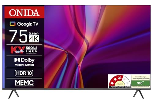 Image of Onida 189 cm (75 inch) Nexg Series 4K Ultra HD Smart LED Google TV 75UIG-R
