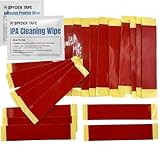 5952 Heavy Duty Number Plate Sticky Pads 20×80mm – 20 Pack – Double Sided Foam Adhesive Pads for Car Registration Plates & Trim – Waterproof Strong Acrylic Mounting Tape with IPA & Promoter Wipes