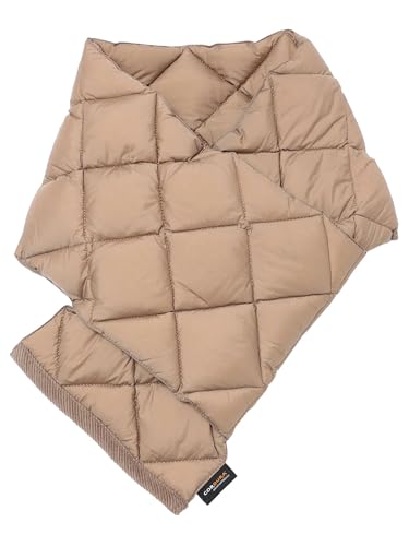 [シップス] SHIPS マフラー TAION CORDURA リップストップ ダウン マフラー メンズ 118360161 ベージュ ONE SIZE