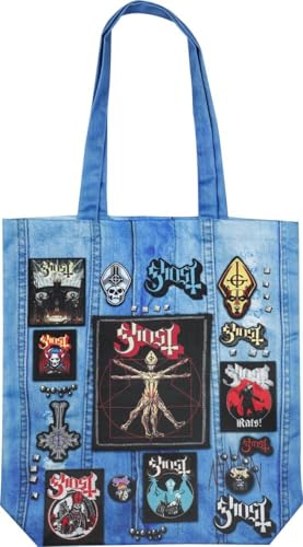 Sac shopping Ghost Popestar Rocksax finitions premium graphisme haute définition