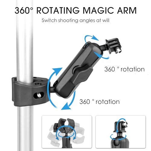 Support de caméra super clamp articulé 360 pour stabiliser un moniteur - 2