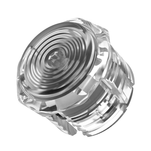 8pcs Original Gamerfinger HBFS-30 30mm Mechanical Buttons with Cherry MX speed sivler for Arcade Controller Box (8PCS HBFS-30-Screw Black)