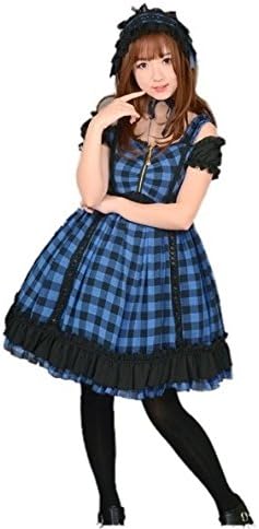 Amazon Co Jp ソフルソング Soufflesong レディース オフショルダー チェック柄 ろっきんがーる ワンピース 原宿系 青文字系 裏原宿 ロリータ 通勤 通学 ミニ Lolita 森ガール ワンピ セットアップ スカート キュロット S ラベンダー 服 ファッション小物