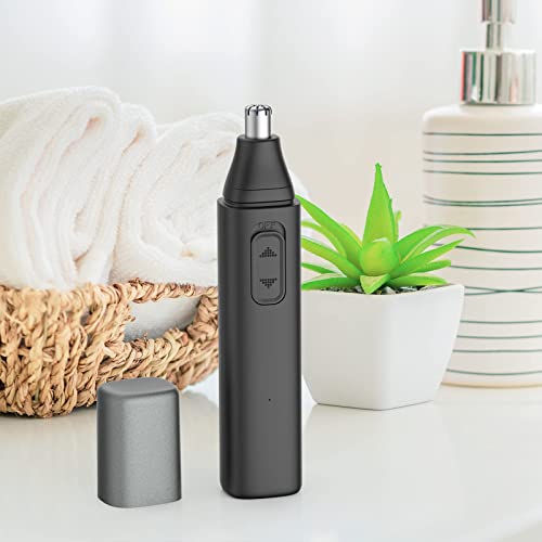 Setonia Ear And Nose Hair Trimmer For Men Women Rechargeable Trimmer With Dual Edge Blades Easy Cleaning And Washing (Black) #TOP5
