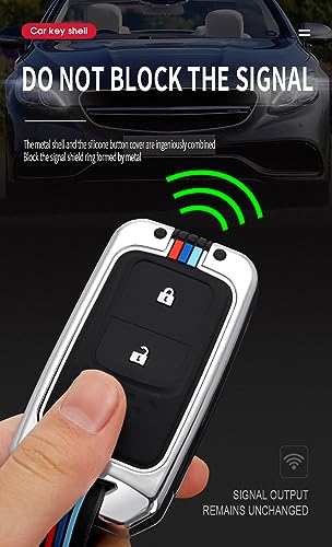 Coque de clé à distance 6 boutons noir boîtier télécommande de remplacement auto - 4