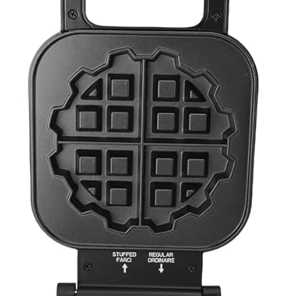 Gefüllter Waffelhersteller, Schnelles Heizung Effektives Nicht -Stick -Design Einfach zu Säubern Multifunktional Flauschiger Waffeleisen Zum Brechen (800 W) (EU -Stecker 220 V) – Bild 8