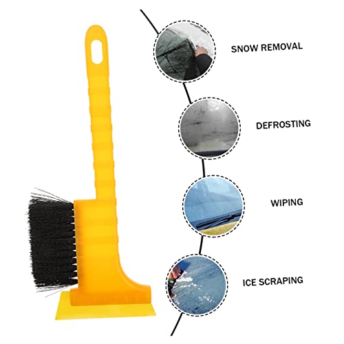 Toddmomy 1pc Snow Shovel Car Frost Remover Car Snow Removing Device Scraper Versatile Ice Shovel Snow Remover Auto Frost Vehicle Ice Scraper Telescopic Garden Shovel Abs Plastic