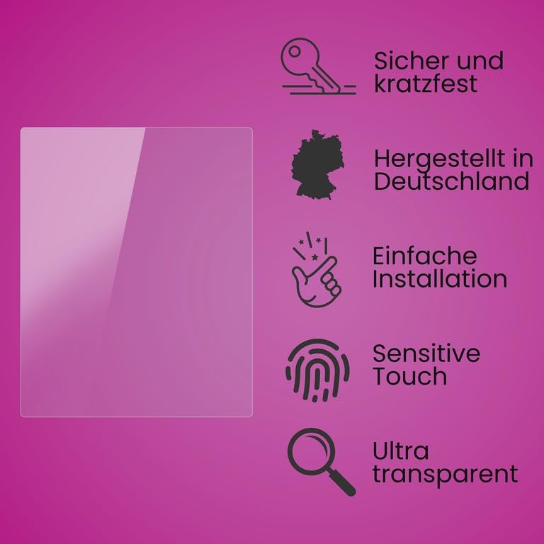 atFoliX Plastic Glass Protective Film compatible with Zoom Q2n-4K Glass Protector, 9H Hybrid-Glass FX Screen Protector