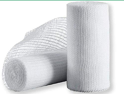 Cuidado Farma - Vendaje Orlata - 10 garzas Orlate Hidrofile para apósitos 10 cm x 5 m - Original cuidado Farma - 300 g