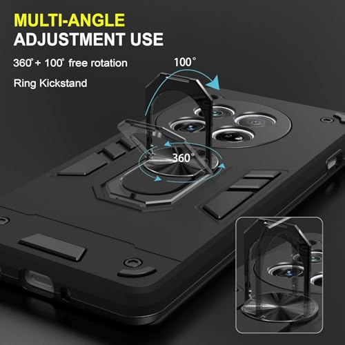 Image of NDCOM for OnePlus 12 Cover, Premium OnePlus 12 Case, Durable One Plus 12 Cover, Protective Back Cover for OnePlus 12 Ring Holder Case