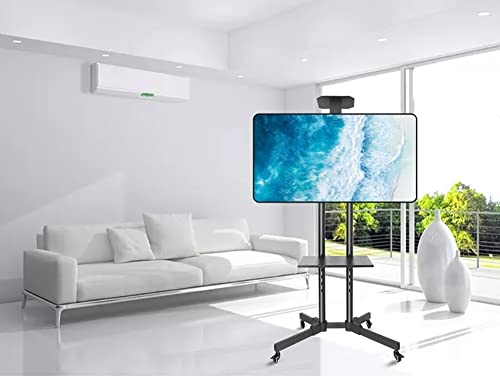 Soporte universal móvil para TV con ruedas 32-65 pulgadas miniatura 4