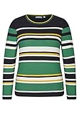  Rabe Damen Pullover gestreift Dunkelblau - 40