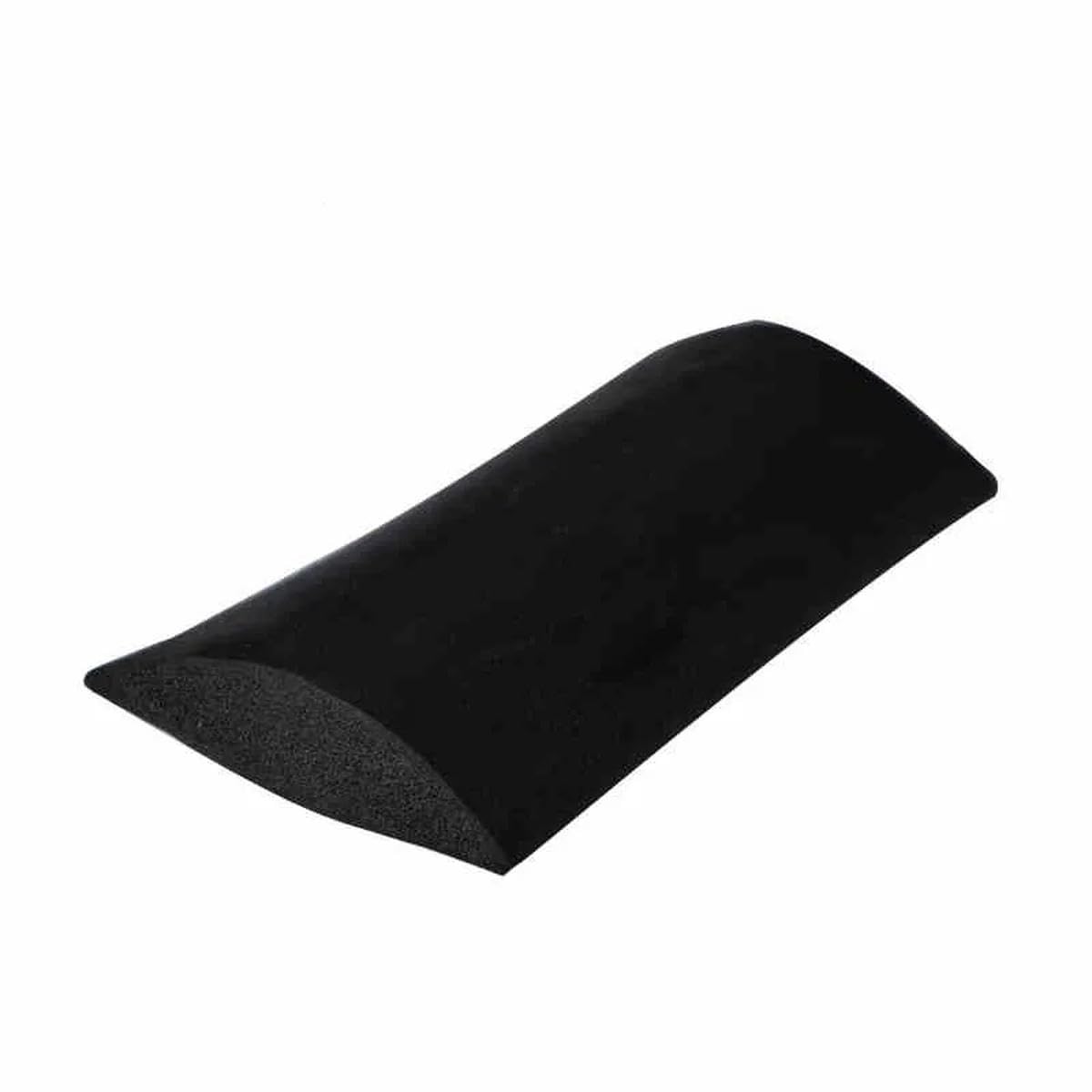 Striscia di Guarnizione in Spugna di Schiuma di Gomma Mezza Rotonda D Barra Isolante per Auto Guarnizione per Porta 3 Metri / 4 mm / 5 mm / 6 mm di Spessore Nero-10x5 mm-Senza Adesivo-3 Metri