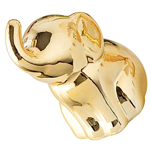 Ornement d'éléphant de thé : sublimez votre salon avec cette figurine en porcelaine