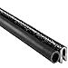 Trim-Lok 3100B3X1/16C-100 EPDM Closed Cell Sponge Rubber/PVC/Aluminum Trim Seal with Top Bulb