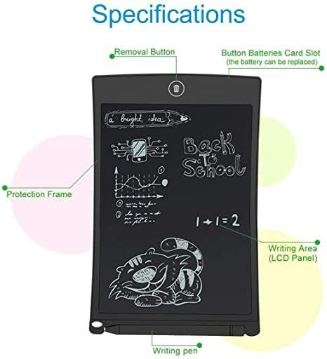 Royaldeals Toys LCD Tablet 8.5 Inch Toy for Kids | Lightweight and Portable | Ideal for Drawing, Writing, and Learning | Safe and Durable 1