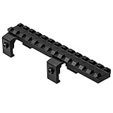 NcStar MDMP5V2 5-1/2-Inch Aluminum Gen II Claw Mount Picatinny Rail for HK MP5